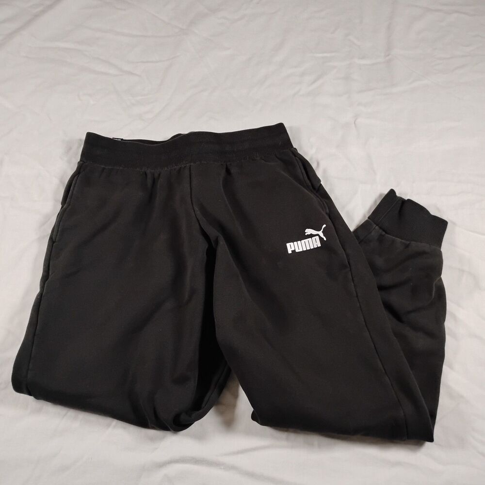 Puma Essentials Women's Joggers Sweatpants Size XS Black